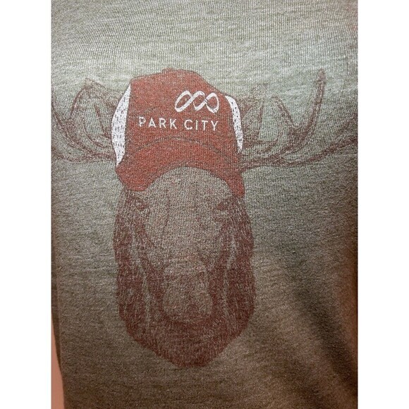 Park City Moose Short Sleeve Tee Men’s Small - Picture 2 of 7